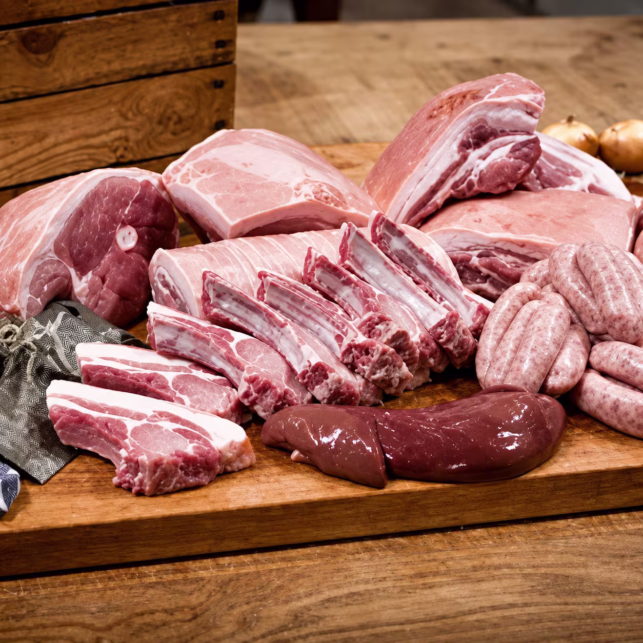 Pig & Sausages